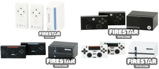 Illustration for article titled Tiny Lego video game consoles to keep your Minifigs entertained
